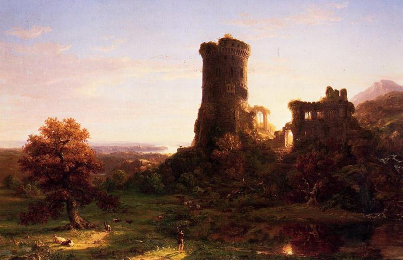 Thomas Cole The Present France oil painting art